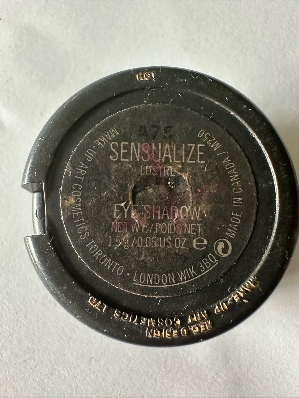 MAC Cosmetics Metallic Deep Brown Shimmer Eyeshadow